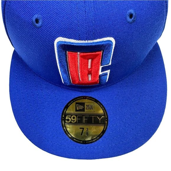 New Era NBA Los Angeles Clippers Fitted Hat - Size 7 3/8 - Picture 2 of 9